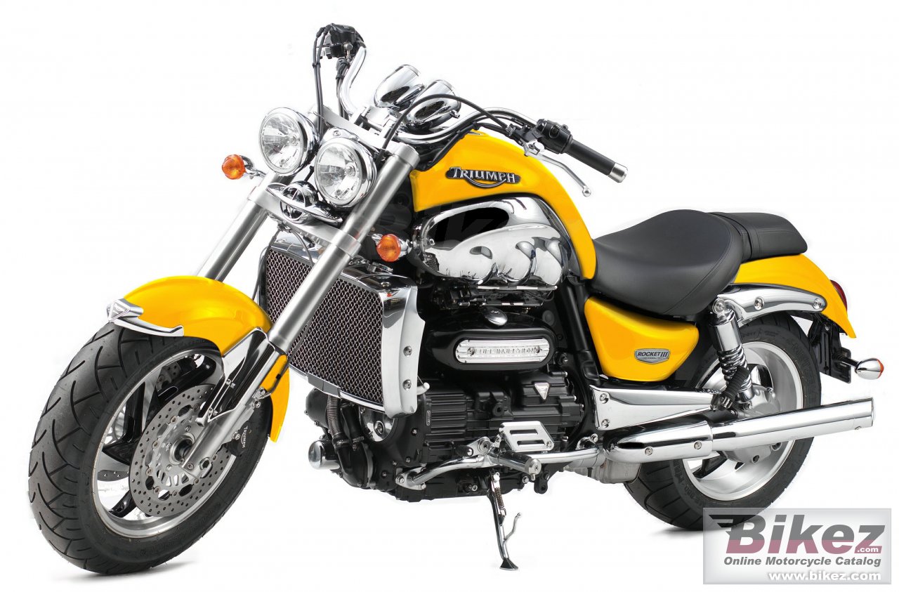 Big Triumph rocket iii picture and wallpaper from Bikez.com